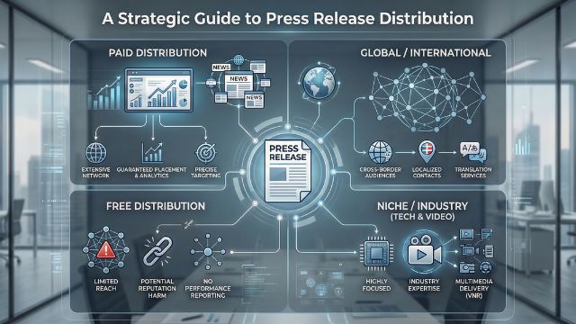 a strategic guide to press release distribution
